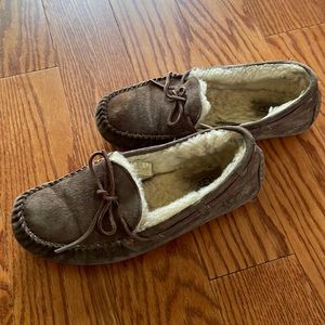 UGG Dakota Slip-On Moccasins brown